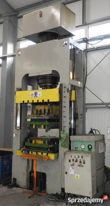 Prasa hydrauliczna 250 ton dolnośląskie Wrocław