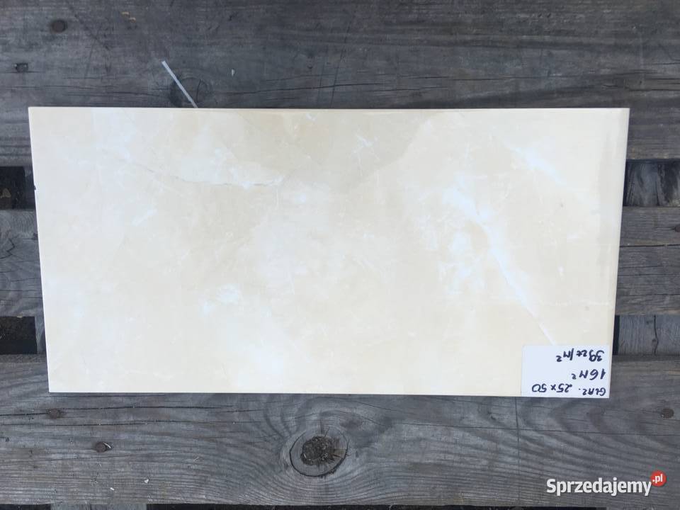 Glazura płytka ścienna pulpis psh beige 25x50 mazowieckie