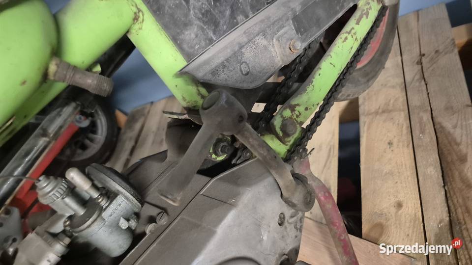 Motorynka zarejestrowana uszkodzony Hryniewicze sprzedam