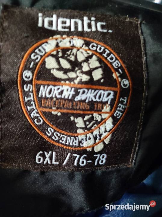 6XL kurtka męska zimowa ciepła norweska z Zimowa  Kielce