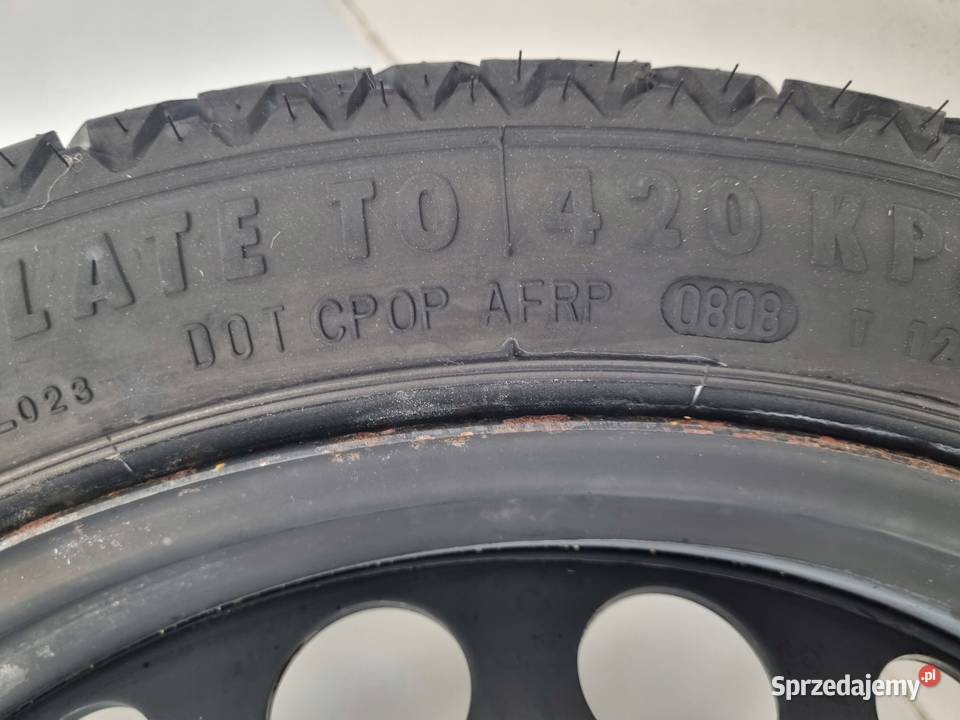 KOŁO DOJAZDOWE Audi A4 B8 A5 8T dojazdówka 12570 Chełm