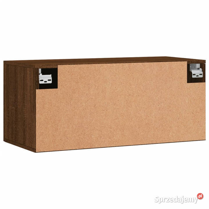 Szafka wisząca brązowy dąb 80x365x35 WM830091 mazowieckie Warszawa