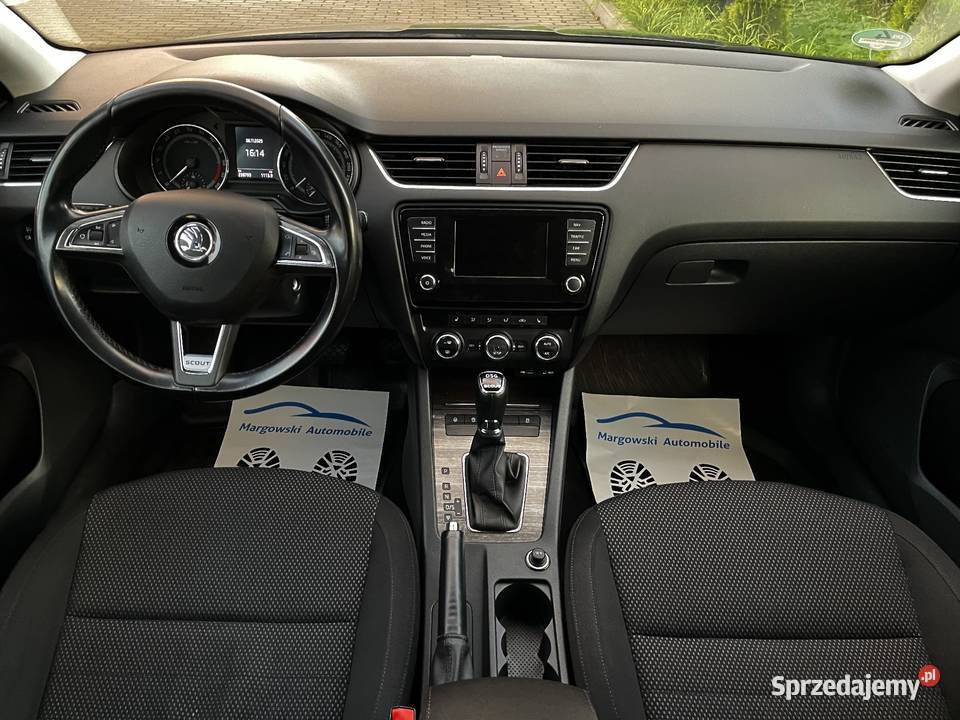 Skoda Octavia Scout 20 TDI 184 4x4 DSG wzorowy nieuszkodzony Chodzież