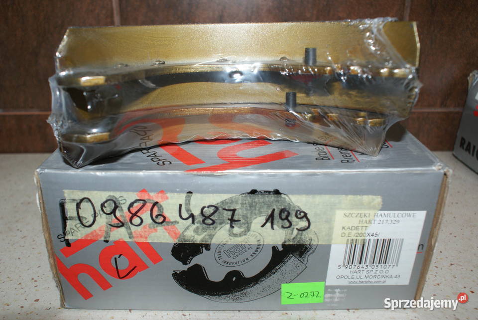 0 986 487 199 BOSCH SZCZĘKI HAMULC OPEL KADETT E Białobrzegi