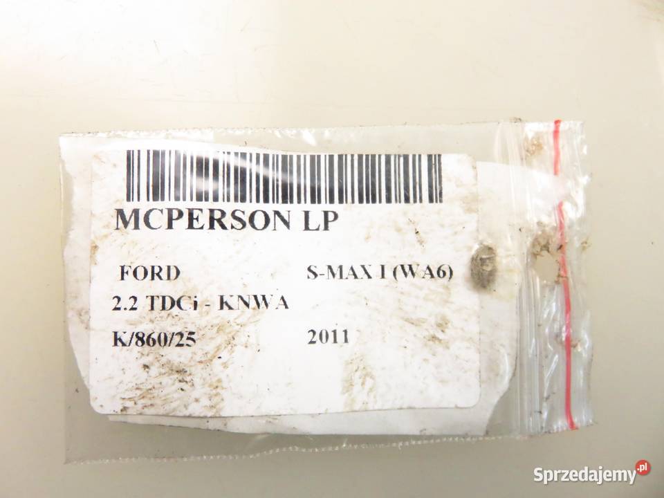 MCPERSON LEWY PRZEDNI FORD S I 22 TDCi sprzedam