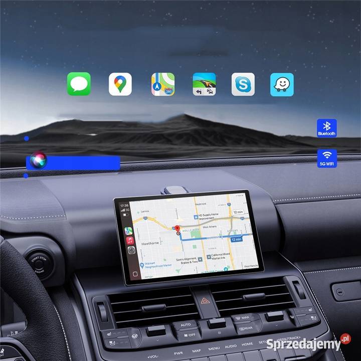 MONITOR SAMOCHODOWY 9 CARPLAY ANDROID AUTO Zawiercie