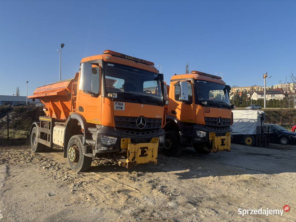Mercede Arocs 1824 4x4 2014 piaskarka solarka Ropczyce sprzedam