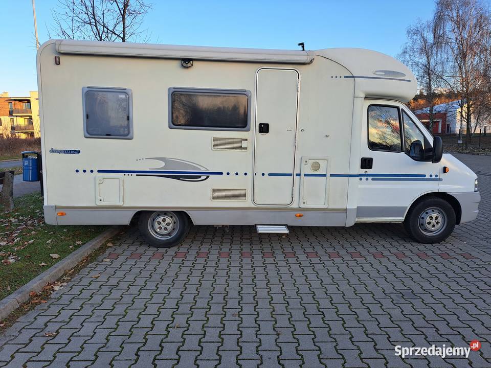 Kamper Fiat Ducato na zabudowie Adria Stan Ostrów Wielkopolski