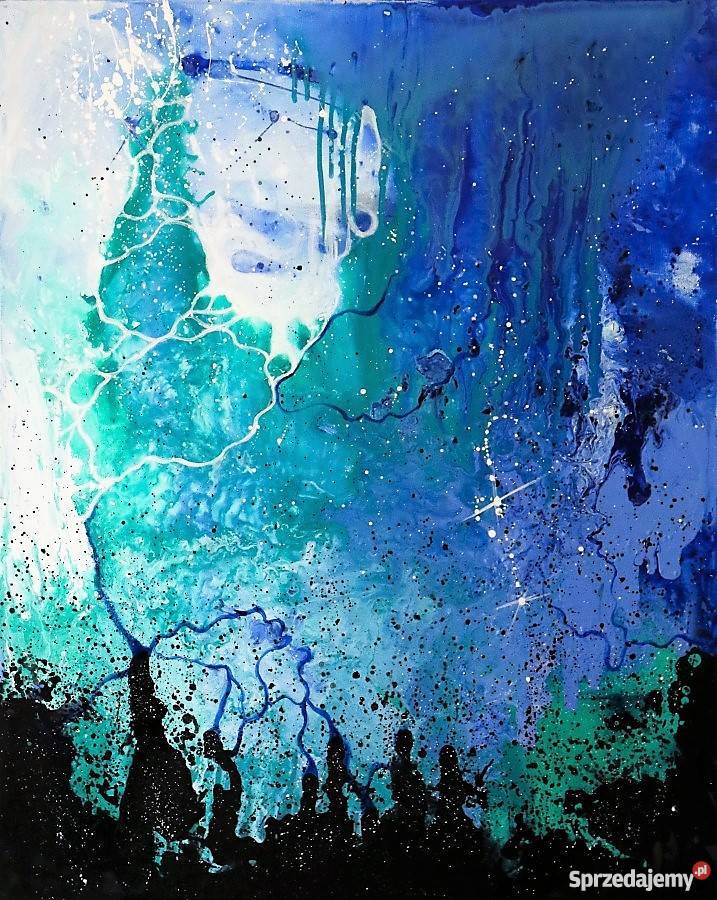 TAM GDZIE POWSTAJĄ GWIAZDY obraz 100x80 Katowice