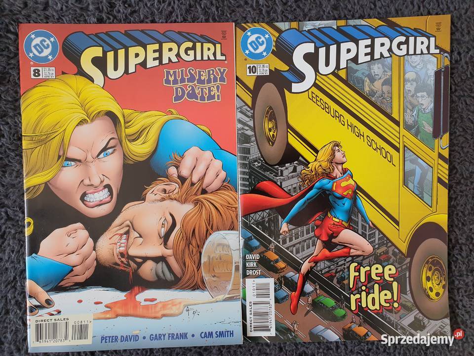 Supergirl zestaw 20 komiksów DC USA Amerykańskie Gdynia