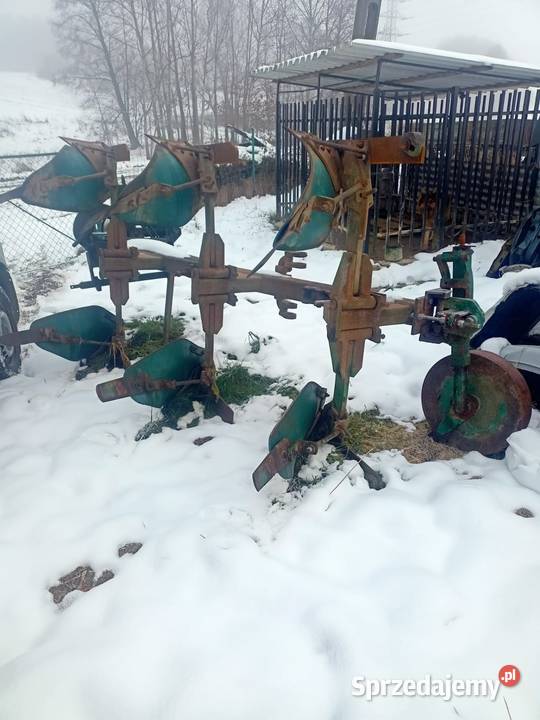 Pług 3 skibowy obrotowy nieuszkodzony Racibórz