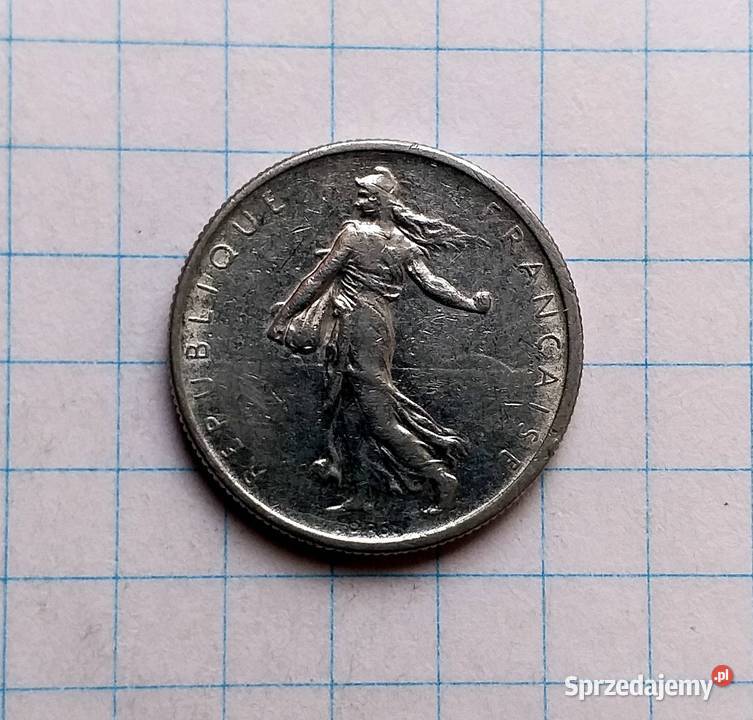 12 FRANKA PÓŁ FRANKA 1965 FRANCJA lubelskie Piszczac