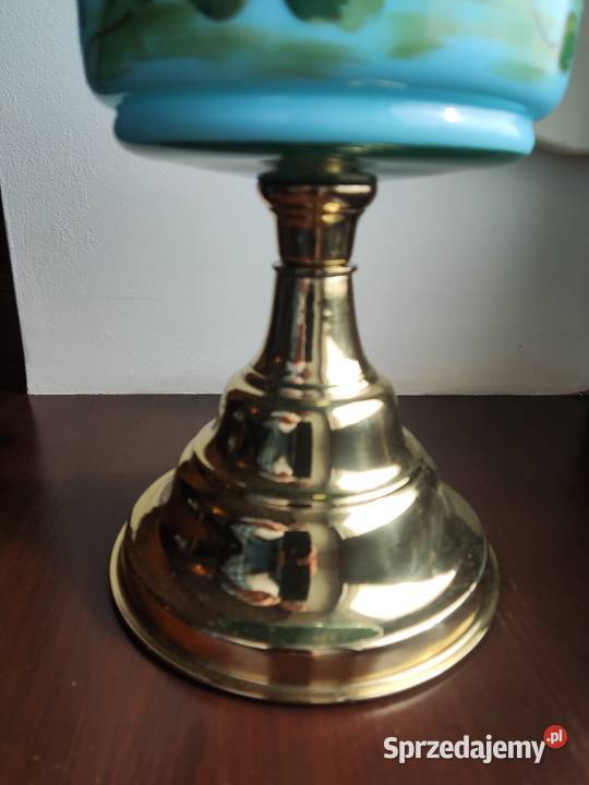 Angielska wiktoriańska lampa naftowa 882 Kraków