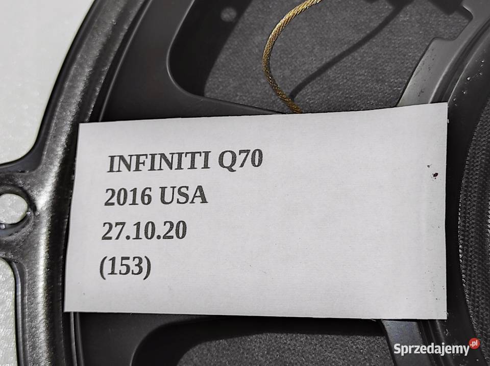 GŁOŚNIK SUBWOFER BOSE INFINITI Q70 M35 M37 M56 Nowy Tomyśl sprzedam