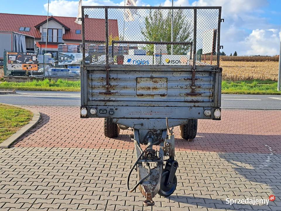 Rozrzutnik obornika jednoosiowy fabryczny nieuszkodzony