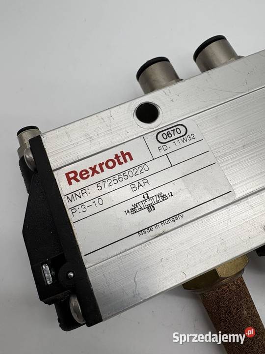 Rexroth 5725650220 Elektrozawór mazowieckie sprzedam