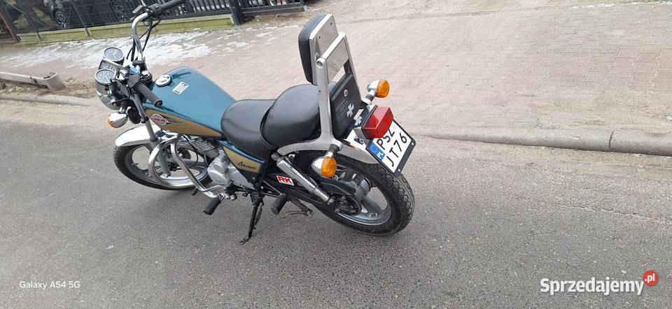 Daelim VC125F 1996 11 kW Sprzedaż na Raty Motocykle, skutery, quady wielkopolskie Zielonagóra sprzedam