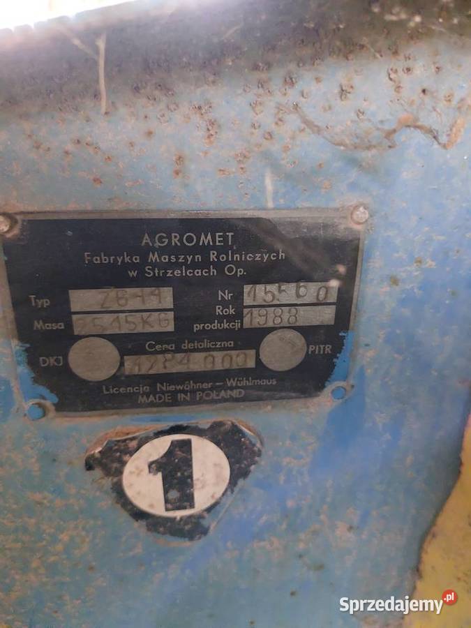 Kombajn Anna do ziemniaków Maszyny rolnicze łódzkie Ralewice