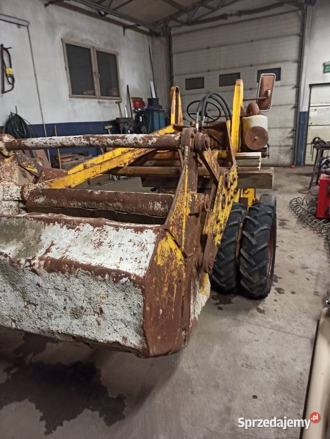 Ładowarka Derruppe 400 wózek widłowy zabytek Lucynowo