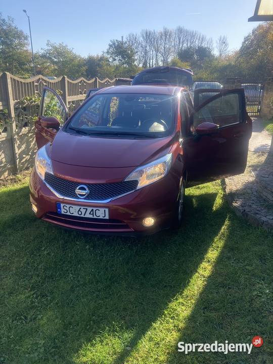 Nisan NOTE 2015 wielofunkcyjna kierownica