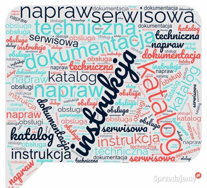 Instrukcja obsługi DTR - UDT katalog części napraw  rolnicze budowlane inne Szamotuły