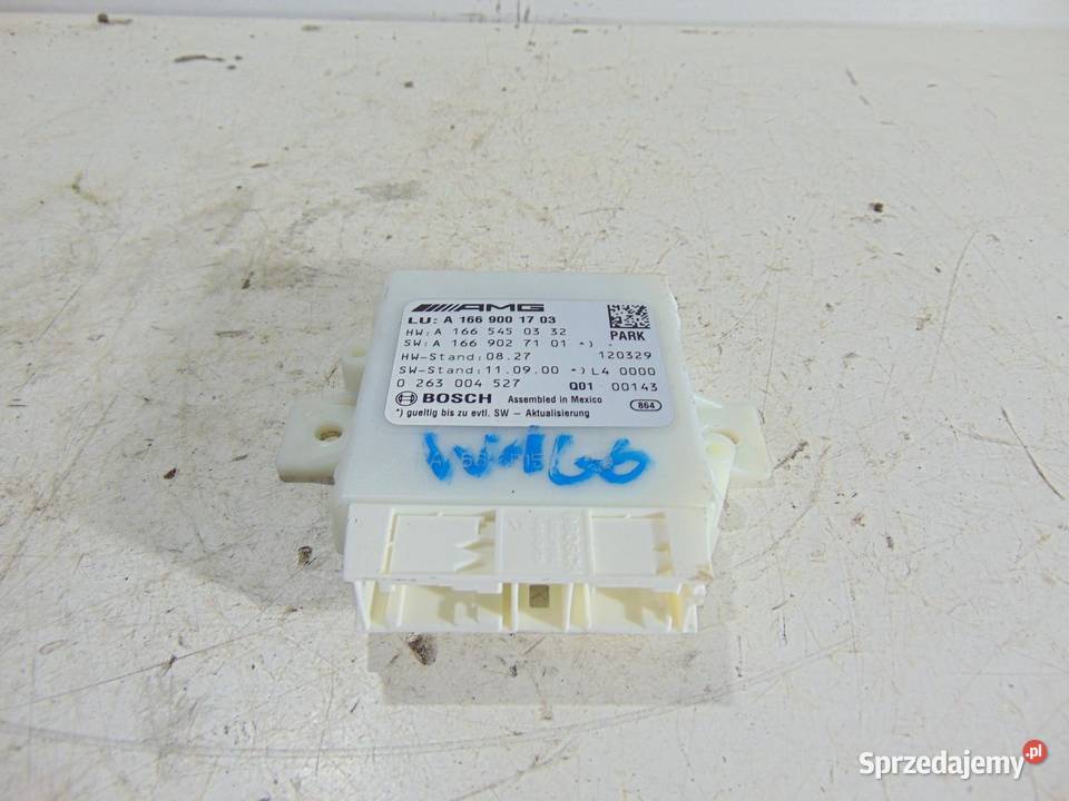 MODUŁ PDC MERCEDES ML W166 A1669001703