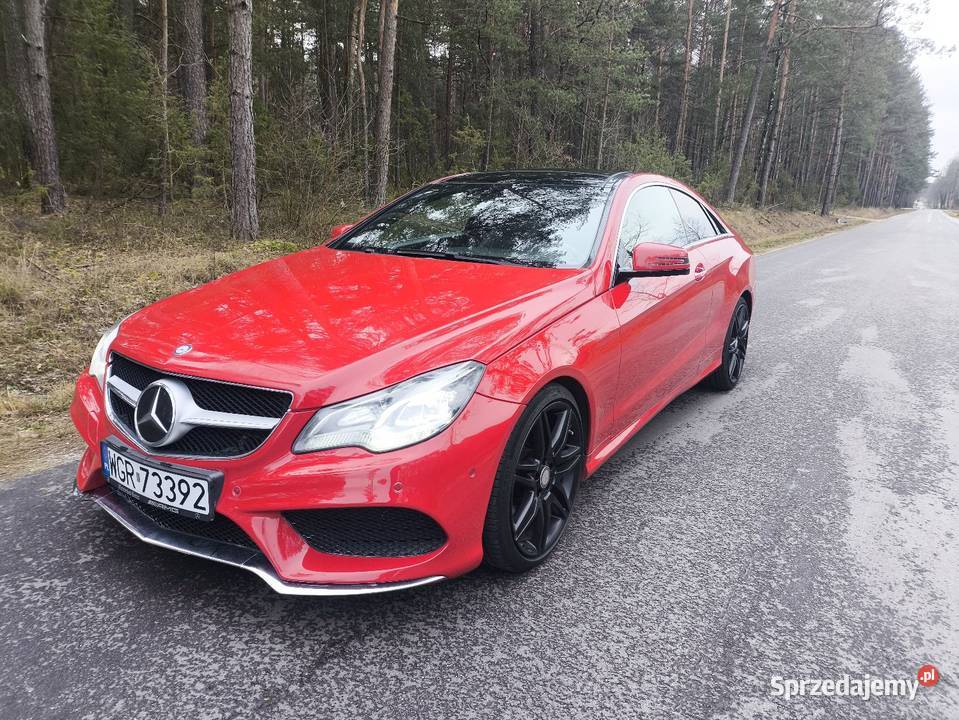 Mercedes E350 Coupe AMG 30 Diesel Skóry Full 350 Ciechanowiec