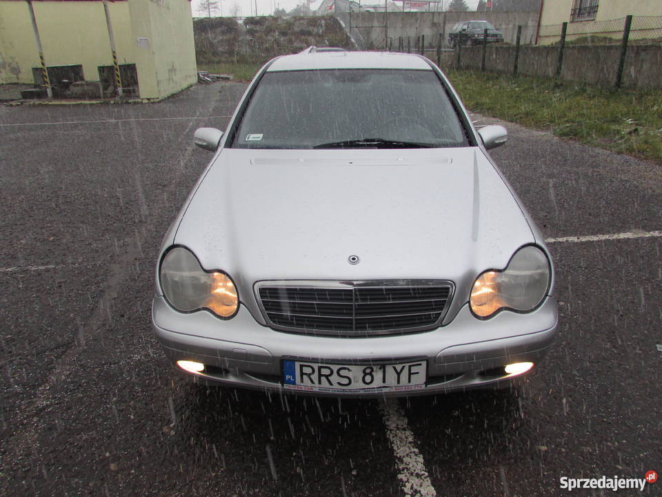 Mercedes Cklasa W203 2001 automat klima elektryczne lusterka podkarpackie Ropczyce
