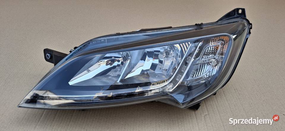 DUCATO JUMPER BOXER LIFT REFLEKTOR LED LEWY Bieleń
