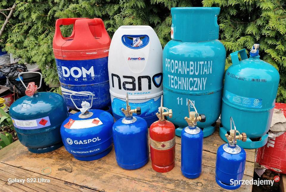 Pełna Butla Gazowa 5 butle NOWA Grill Kuchenka Wałbrzych sprzedam