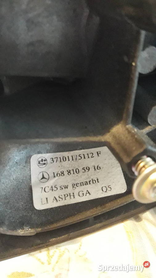 Mercedes W168 lusterka składane elektrycznie Gdańsk