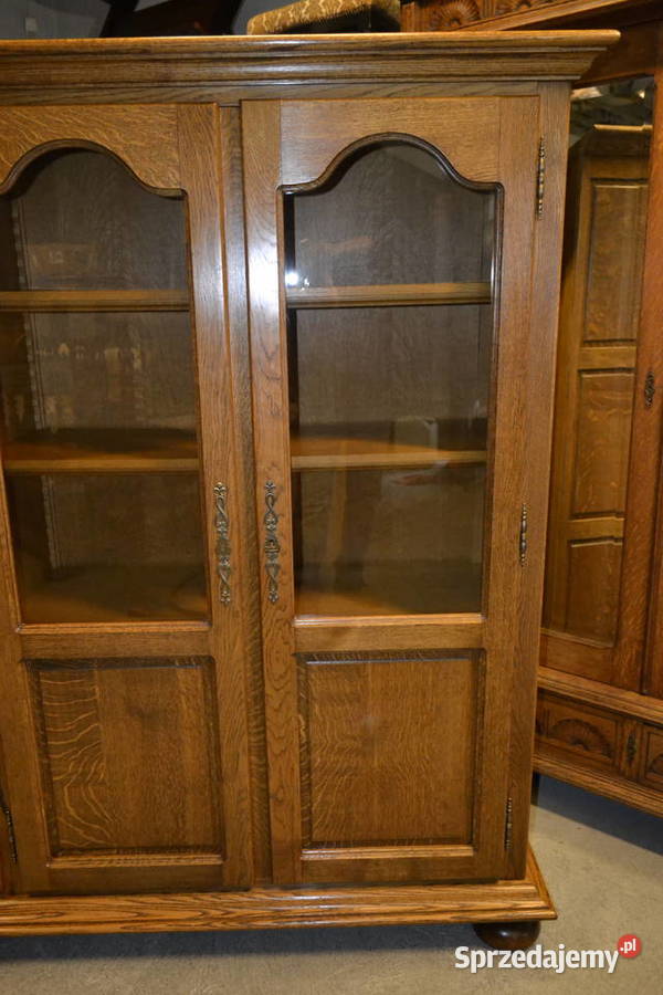 witryna biblioteka stylowa dąb Będzin