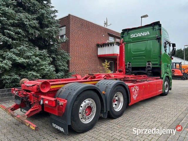 Hakowiec 6x2 Eur 6 Scania S 580 V8 13350kg