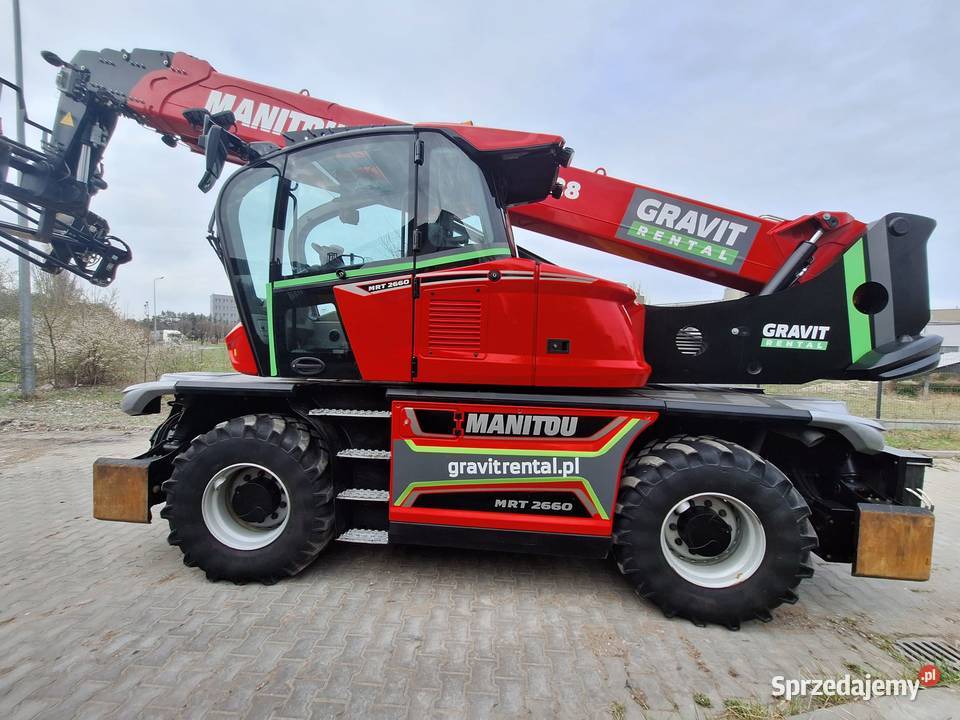 Ładowarka teleskopowa obrotowa Manitou MRT 2660 Lublin