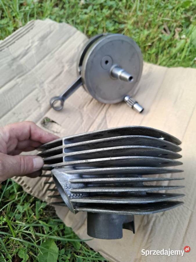 MZ TS 150 Wał cylinder z tłokiem i pierścieniami Włoszczowa