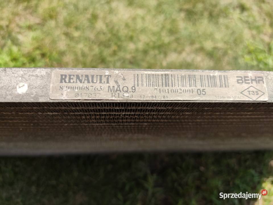 chłodnica wody i klimatyzacji i wentylator osobowe Jedlnia-Letnisko