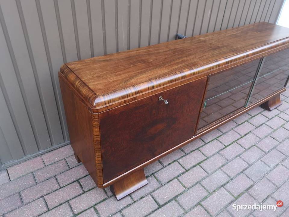 Komoda ARTDECO RTV Niska Orzech 193 Zgrabna sprzedam