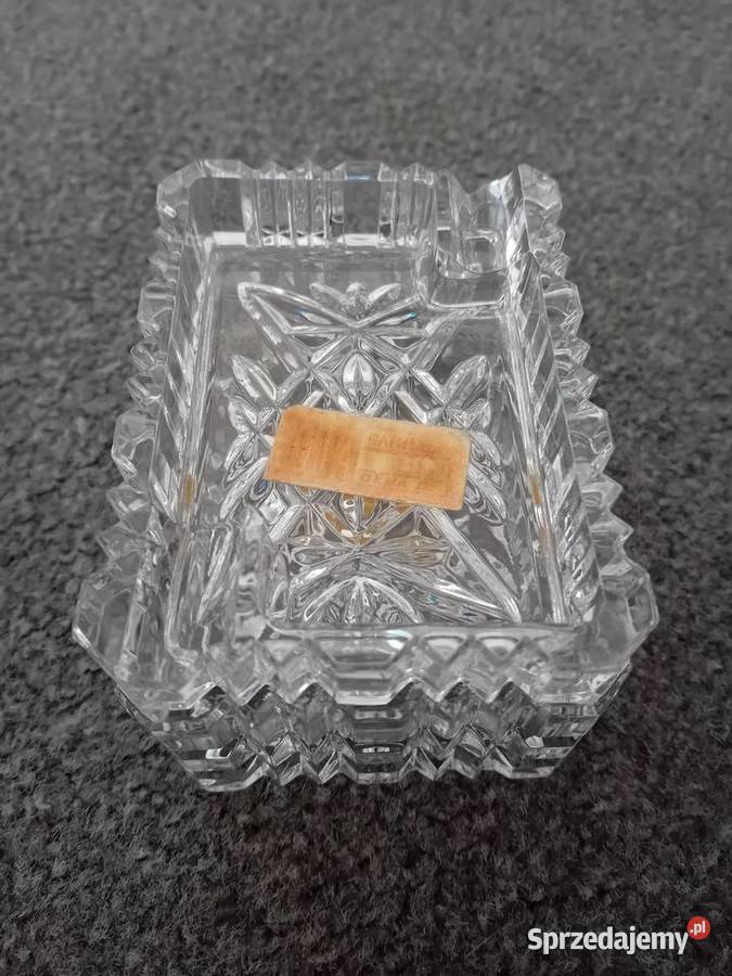 Kryształowa popielniczka Warszawa