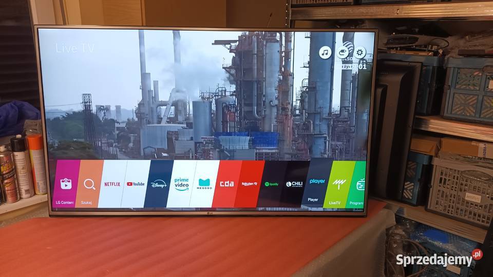 LG 55UH605V 4KSmart DVBT2 wi fi USB Kalisz sprzedam