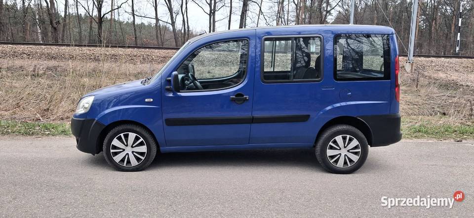 Fiat Doblo 5 osobowy 19 MultiJet 2007 400000km Brzesko