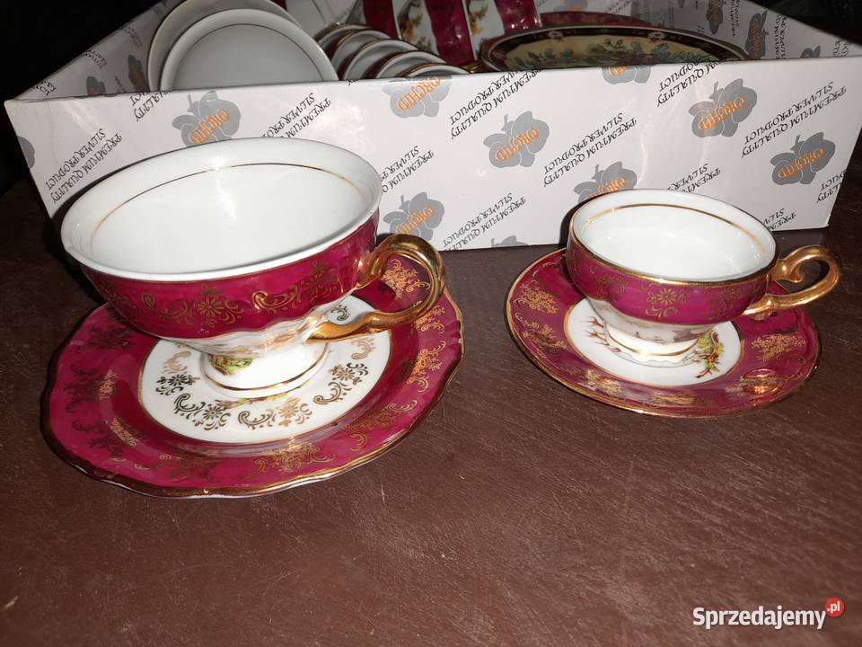 Zestaw filiżanek serwis Dom i Ogród Skierniewice