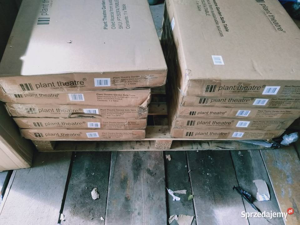 akacjowy stolik kawowy lite drewno akacja Plant Zamość