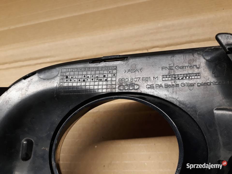 AUDI Q5 8R0 LIFT KRATKA LEWA ZDERZAKA PRZÓD wielkopolskie Międzychód