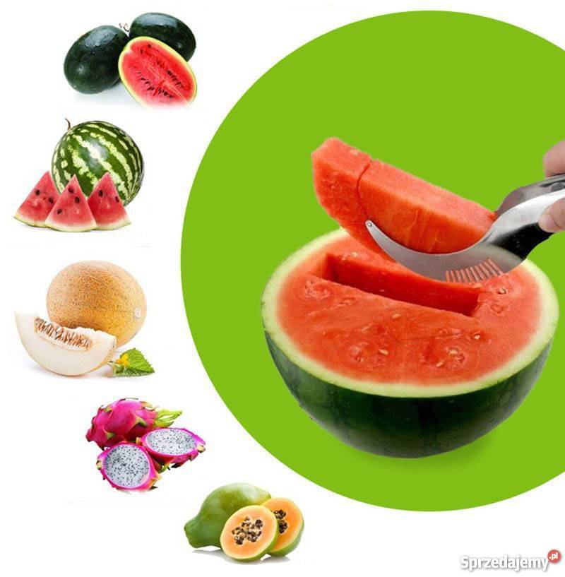 slice right nóż do owoców arbóz melon i ciast lubelskie Zamość