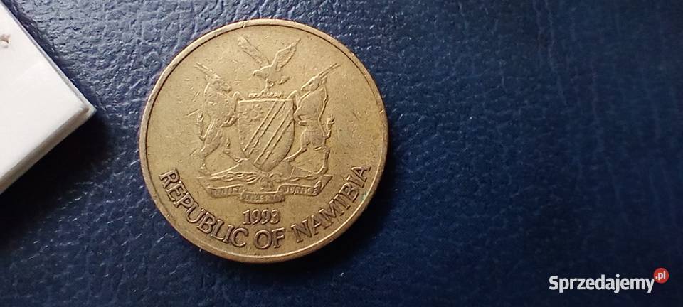 Stare monety 1 dolar 1993 Namibia