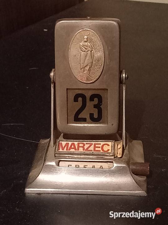 Kalendarz wieczny ZSRR Vintage unikat