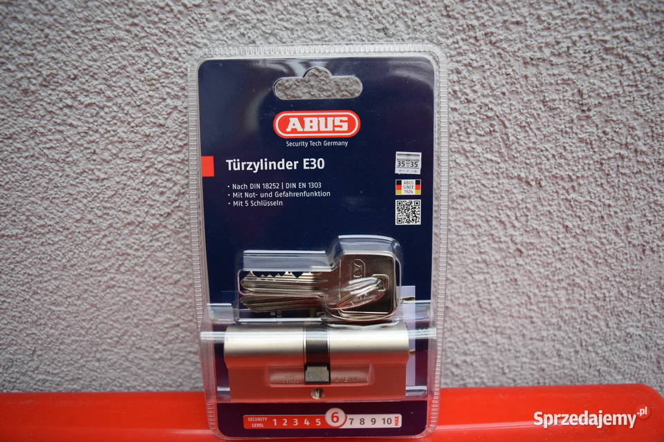 Wkładka Oryginalna Niemiecka do Drzwi ABUS warmińsko-mazurskie