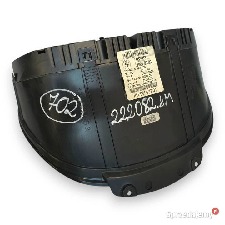 LICZNIK ZEGARY 6947136 BMW E81 E87 20 D Diesel Części samochodowe Chełm
