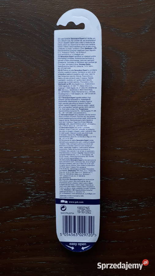 Szczoteczka do zębów Sensodyne golarki 12 sztuk Rybnik