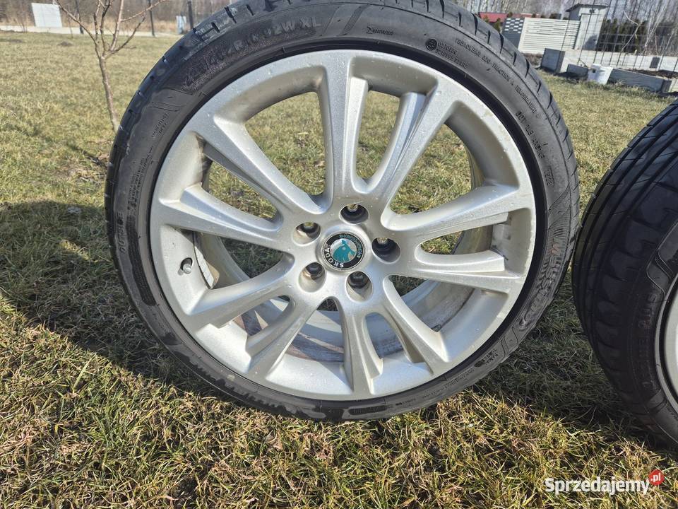 Koła letnie Skoda 5x112 18 RS Dąbrowa Zielona sprzedam